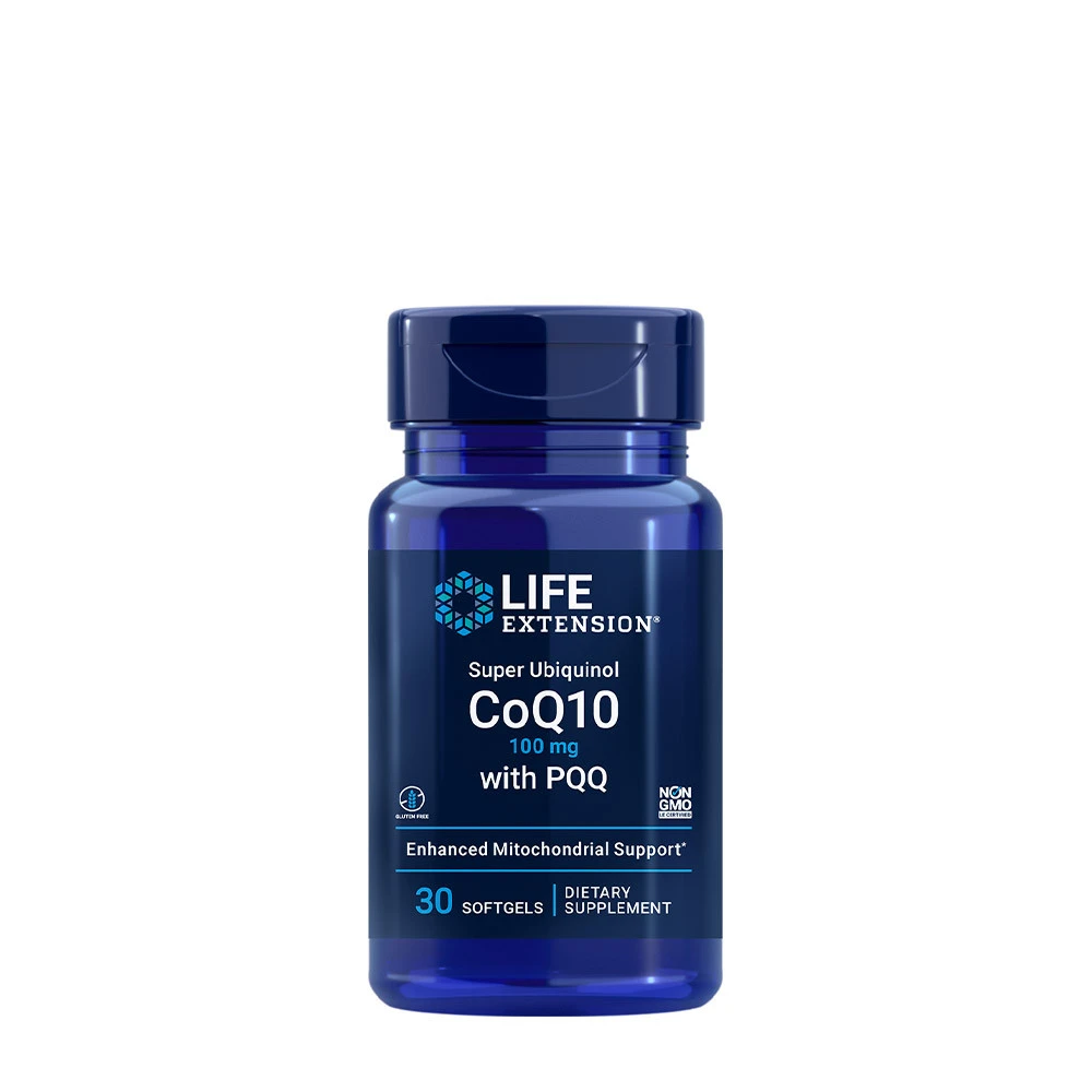 Life Extension - Super Ubiquinol CoQ10 with PQQ 100 mg (30 Softgels)