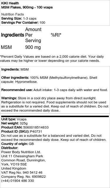 900mg - 100 hætteglas
