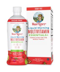 MaryRuth's Morning Multivitamin Liquid Fruit Punch 32oz (946ml)