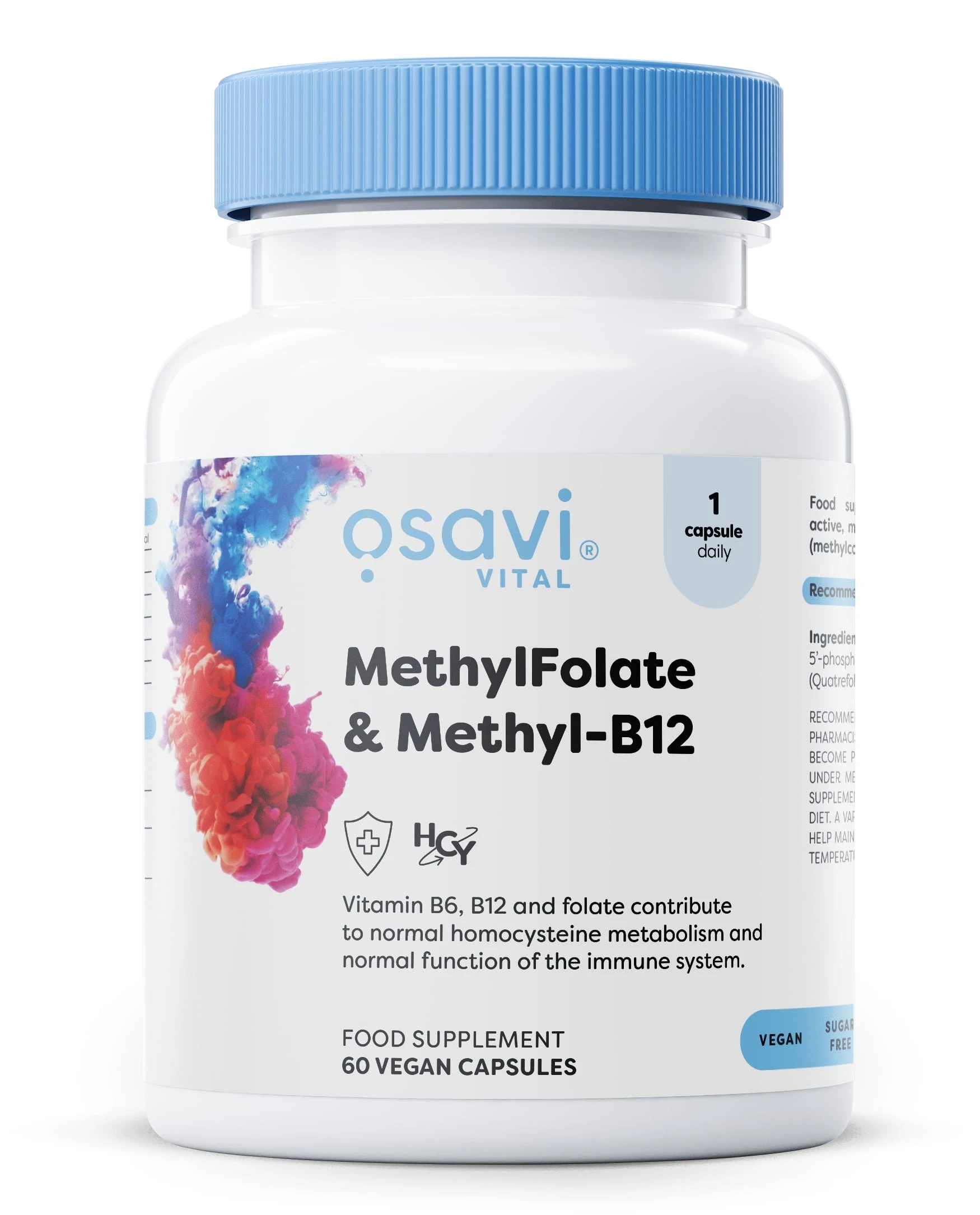 MethylFolate & Methyl-B12 - 60 vegan caps - Eco Supplements CZ
