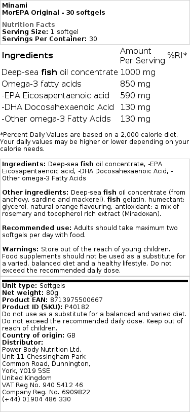 MorEPA Original - 30 měkkých kapslí - Obrázek 2