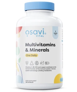 Multivitamins & Minerals One Daily - 180 caps - Eco Supplements CZ