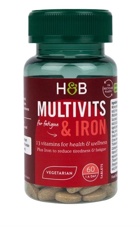 Multivits & Iron - 60 tablets (EAN 5059604689468) - Eco Supplements CZ
