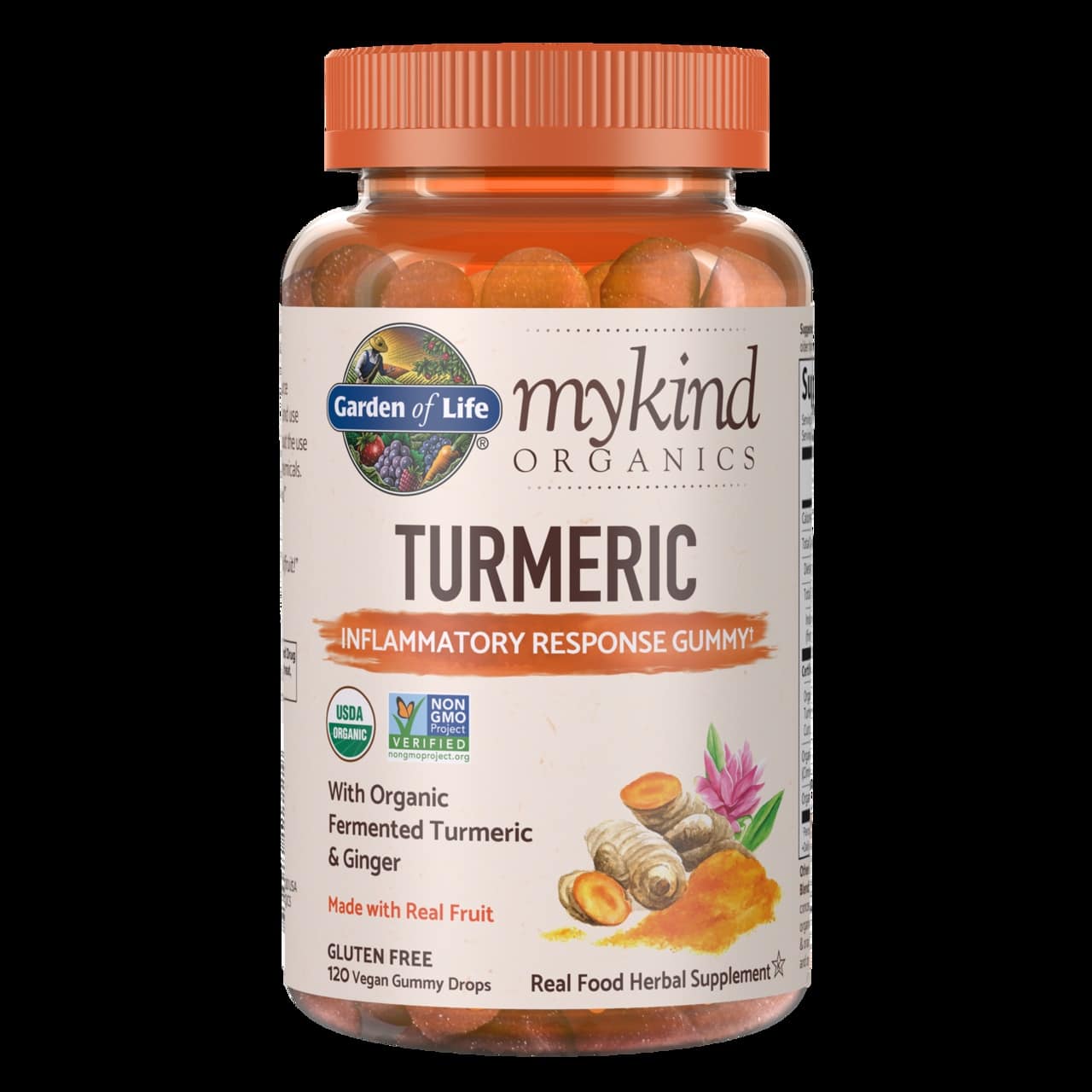 Mykind Organics Gurkemeje Inflammationsrespons 120 Gummier†