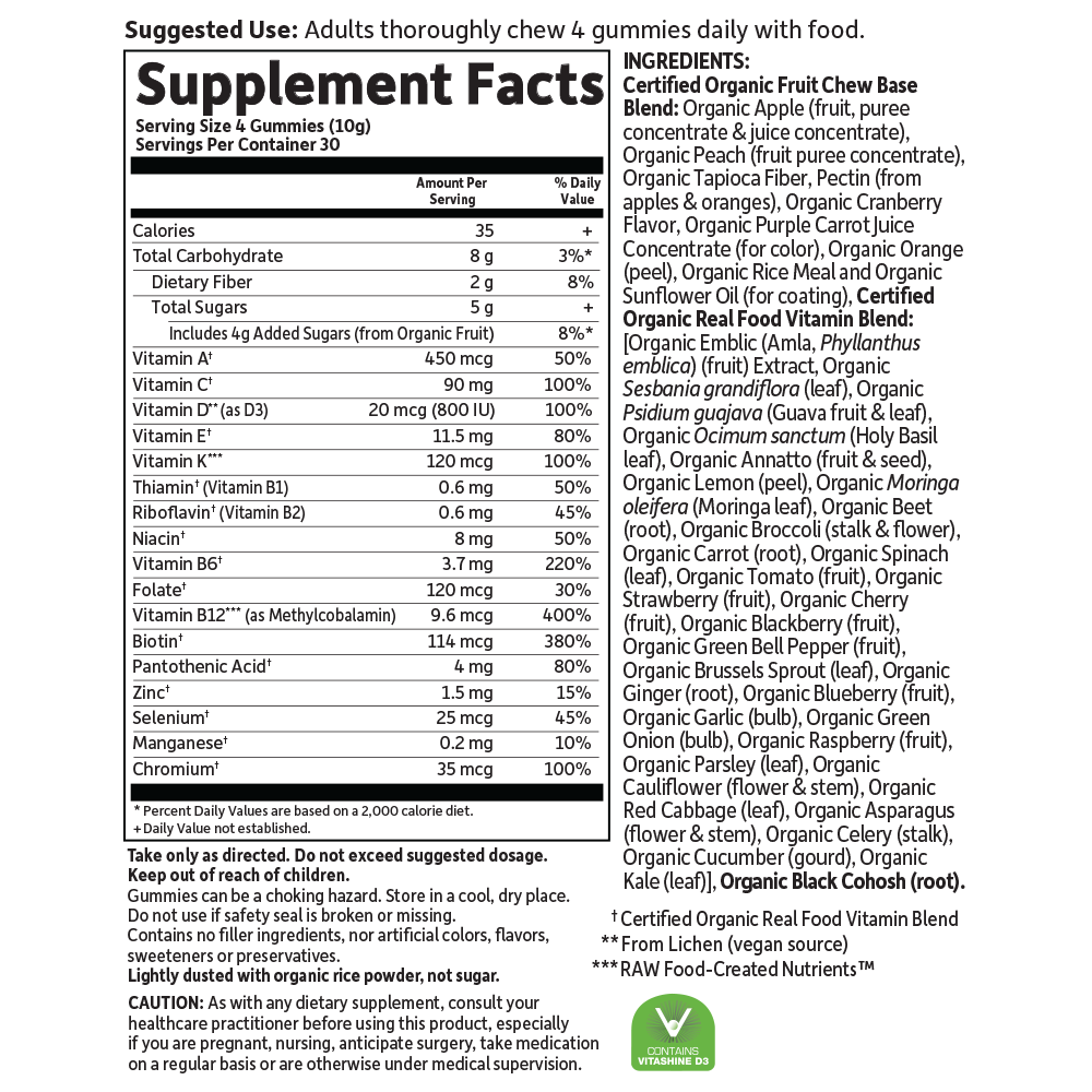Økologisk Bær - 120 veganske gummibamser