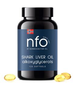 NFO Omega-3 Shark Liver Oil (120 caps)