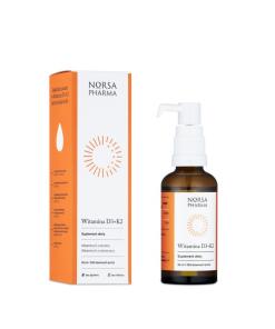 NORSA PHARMA Vitamin D3 +K2 from chickpeas (50 ml / 1