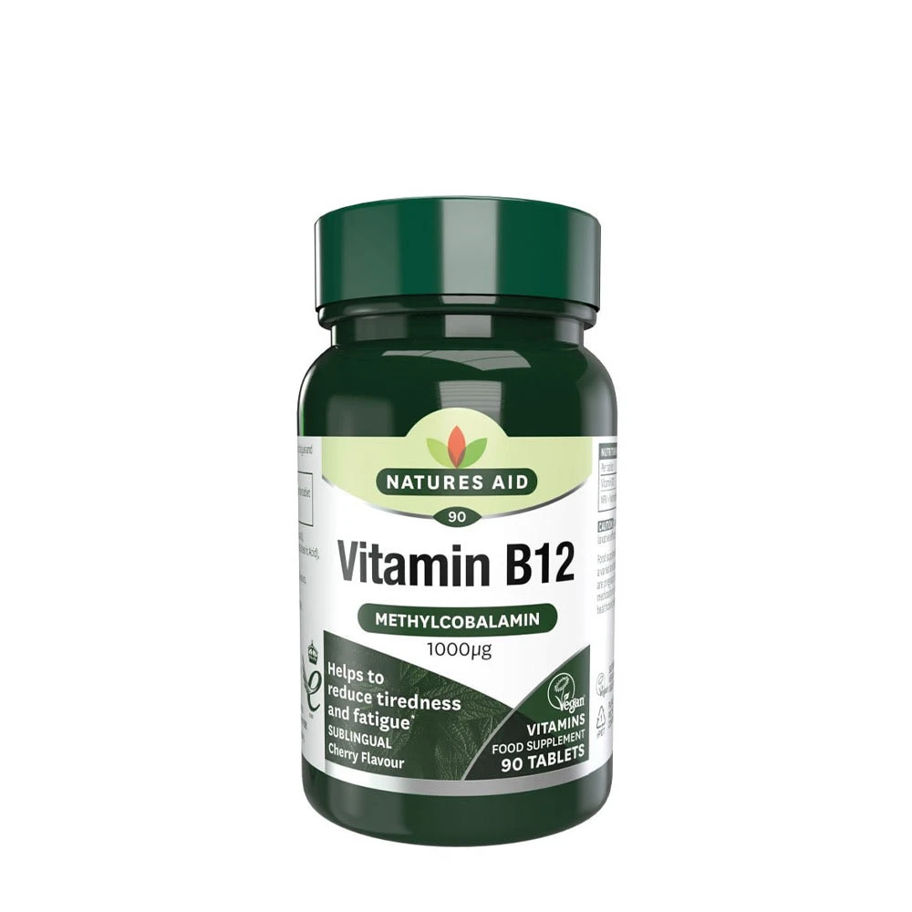 Natures Aid Vitamin B12 (90 Tablets)