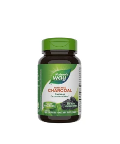 Natures Way Activated Charcoal (100 Capsules)