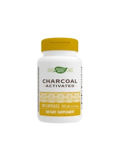 Natures Way Activated Charcoal (100 Capsules)