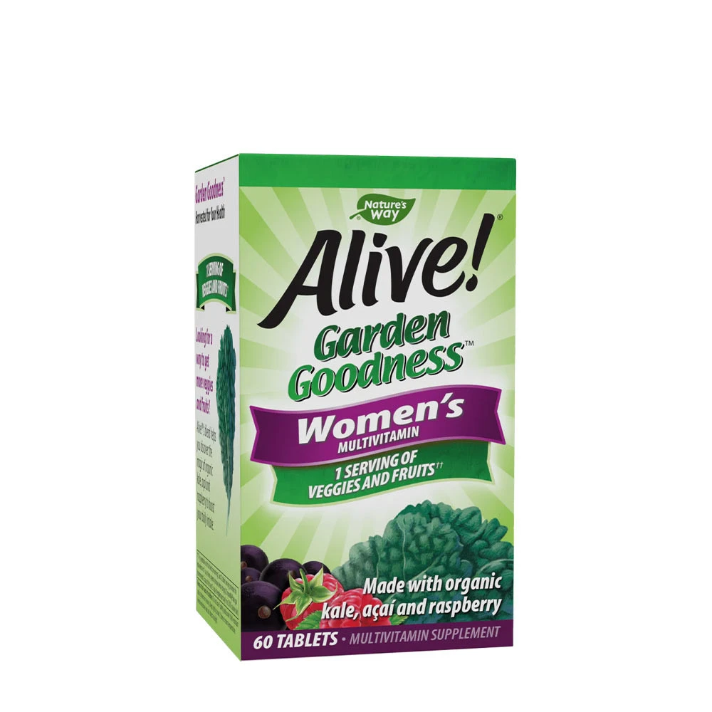 Nature's Way - Alive!® Zahradní Dobroty pro Ženy (60 tablet) - Obrázek 2