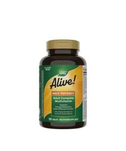 Natures Way Alive!® Max3 Daily Multivitamin Without Iron (180 Tablets) - Eco Supplements CZ