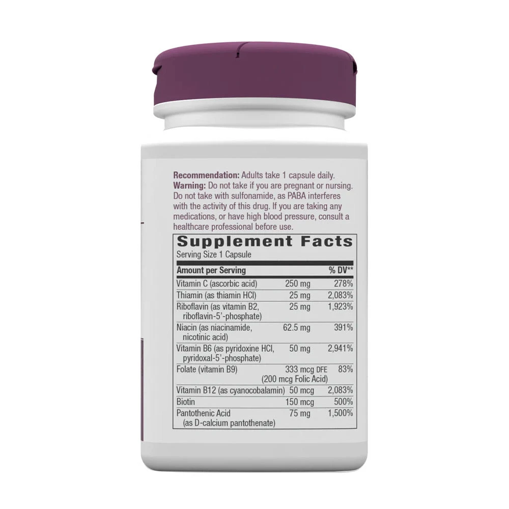 Nature's Way - B-Stress Formula (100 kapslí) - Obrázek 2