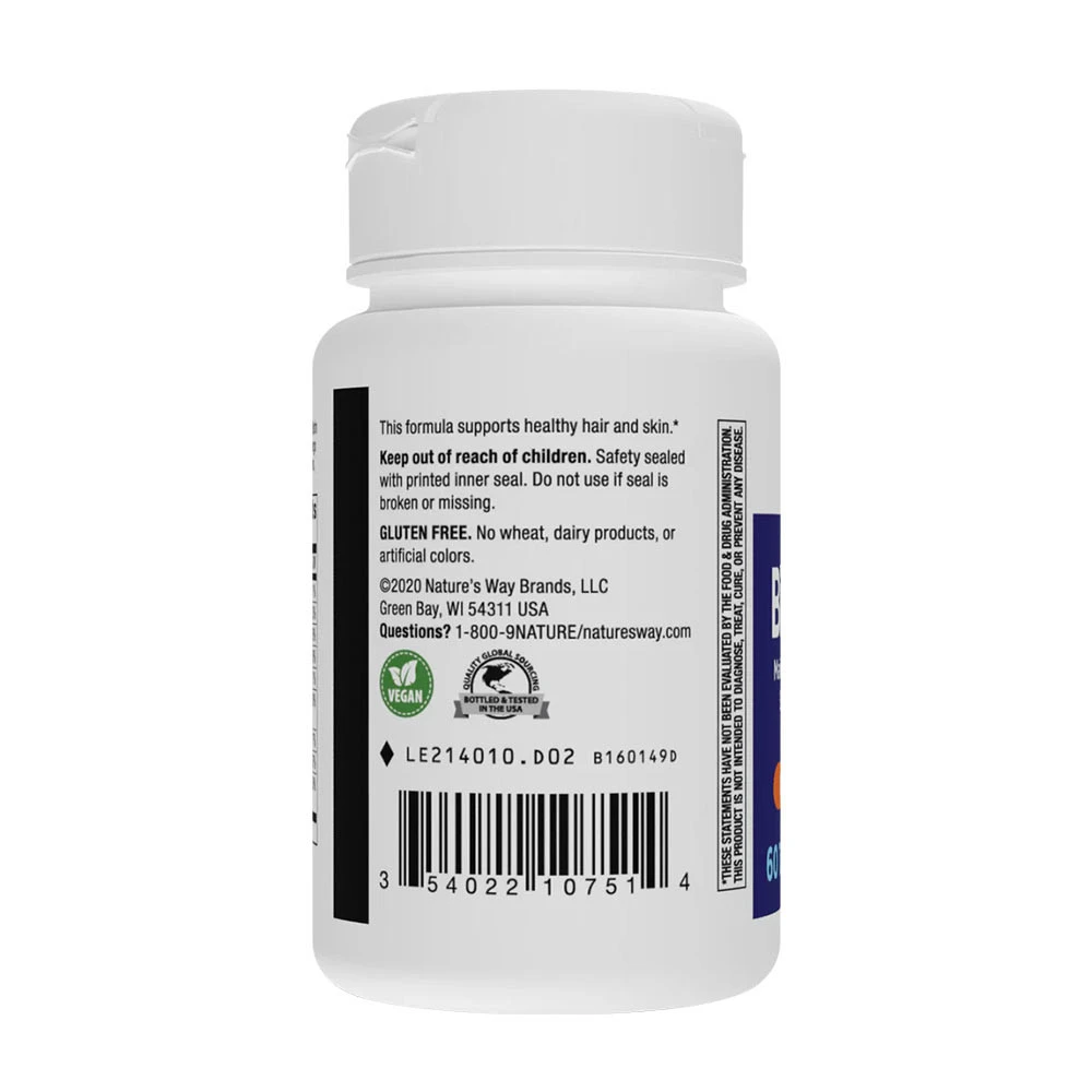 Nature's Way - Biotin Forte (60 tablet) - Obrázek 3