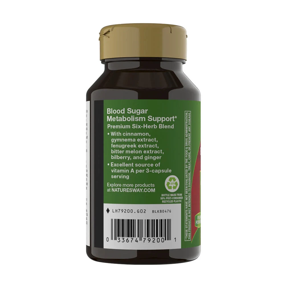 Nature's Way - Správce hladiny cukru v krvi (90 kapslí) - Obrázek 3