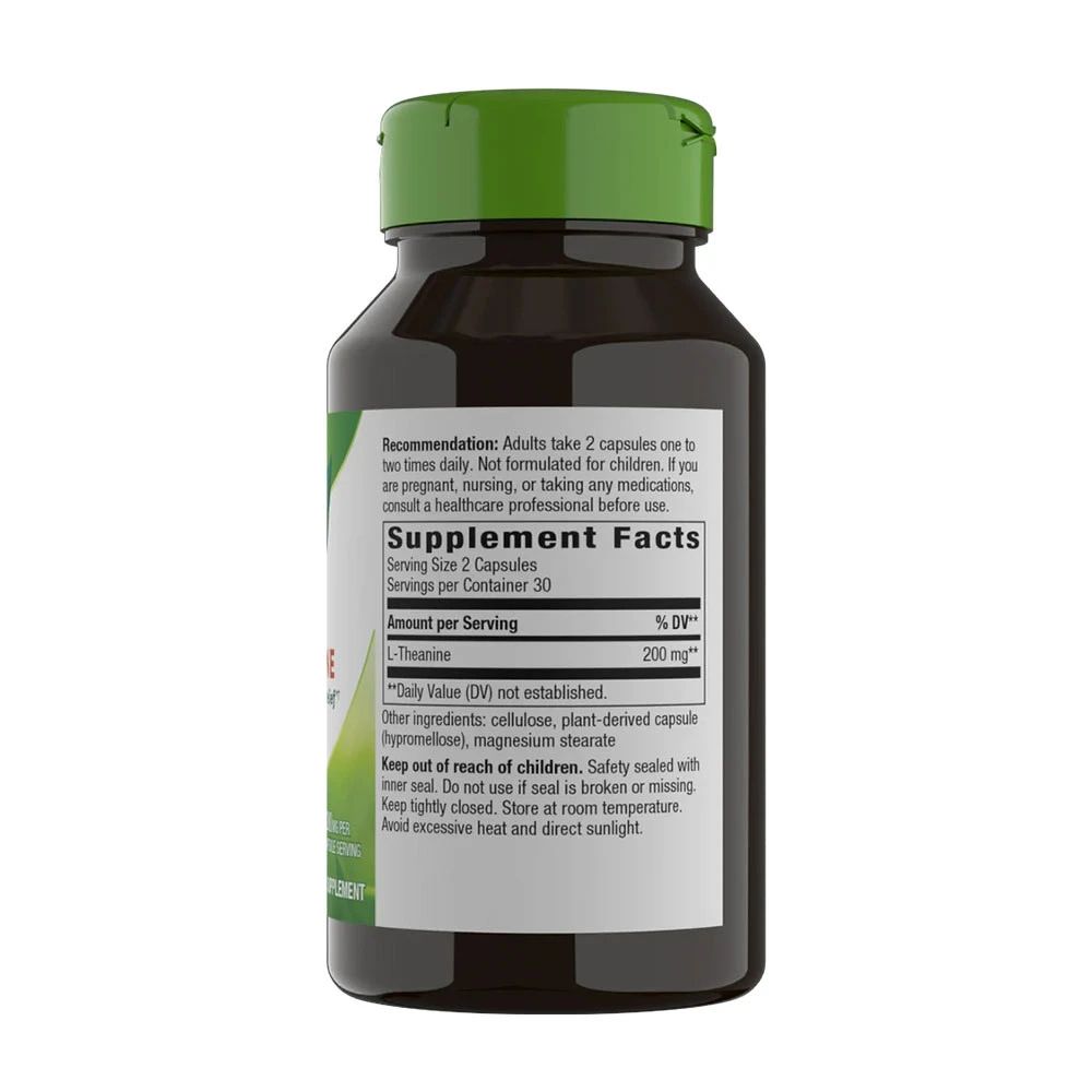Nature's Way L-Theanin (60 kapslí) - Obrázek 2