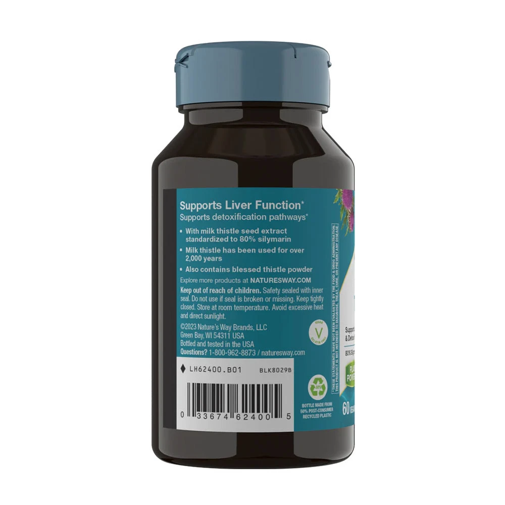 Nature's Way - Ostropestřec mariánský (60 kapslí) - Obrázek 3