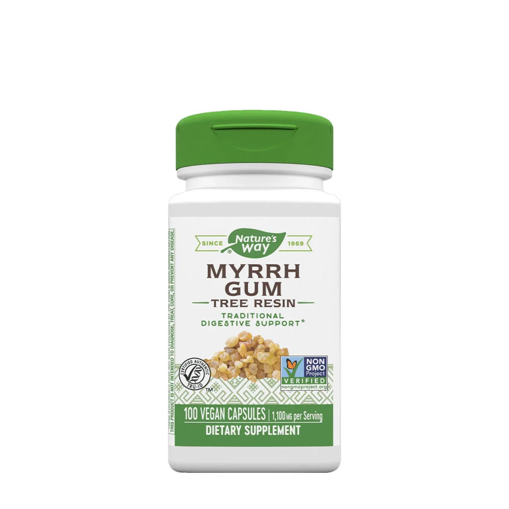 Natures Way Myrrh Gum (100 Capsules) - Eco Supplements CZ