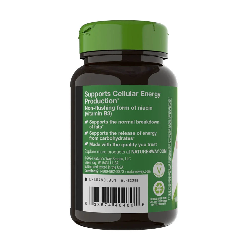 Nature's Way Niacinamide 100 Kapsle - Obrázek 3