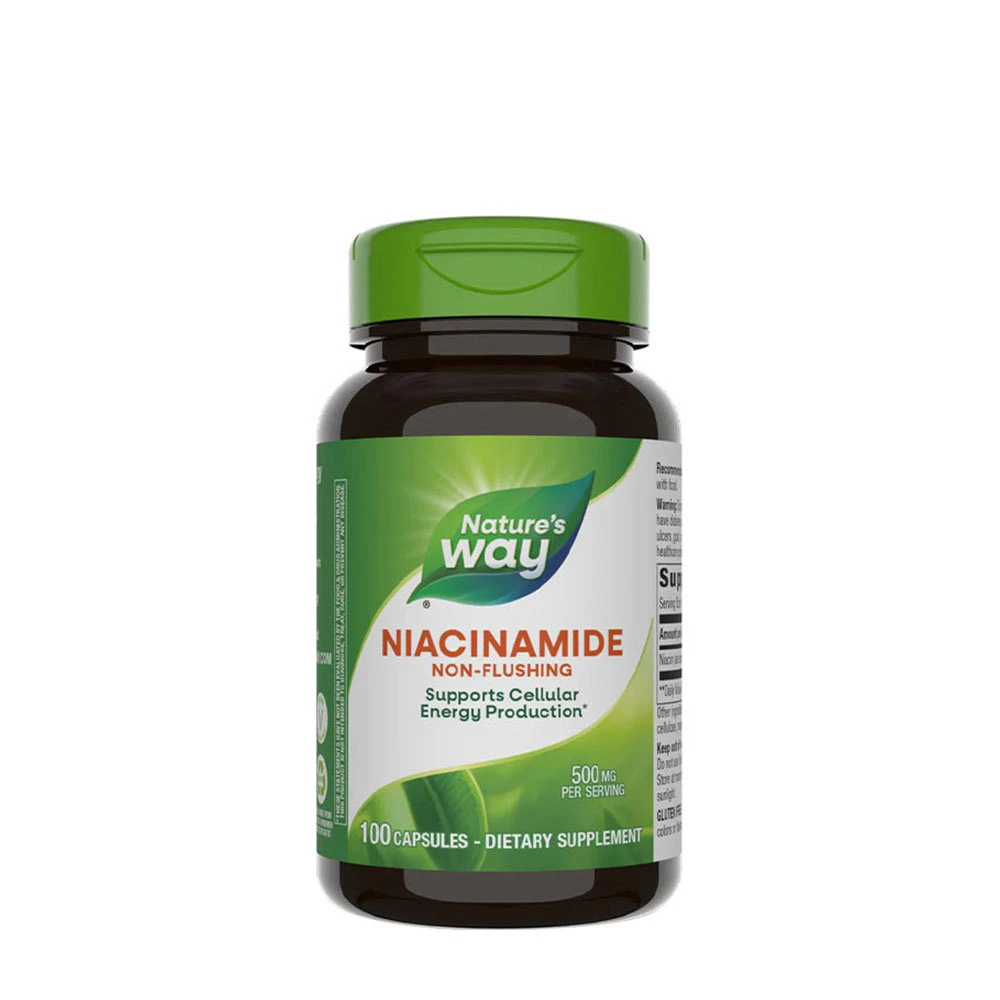 Natures Way Niacinamide (100 Capsules) - Eco Supplements CZ