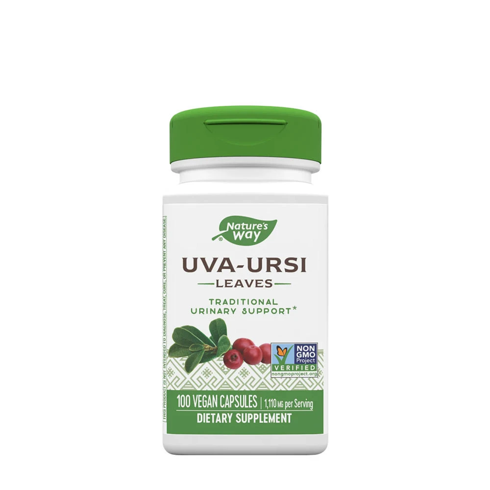 Natures Way Uva Ursi Leaves (100 Capsules) - Eco Supplements CZ