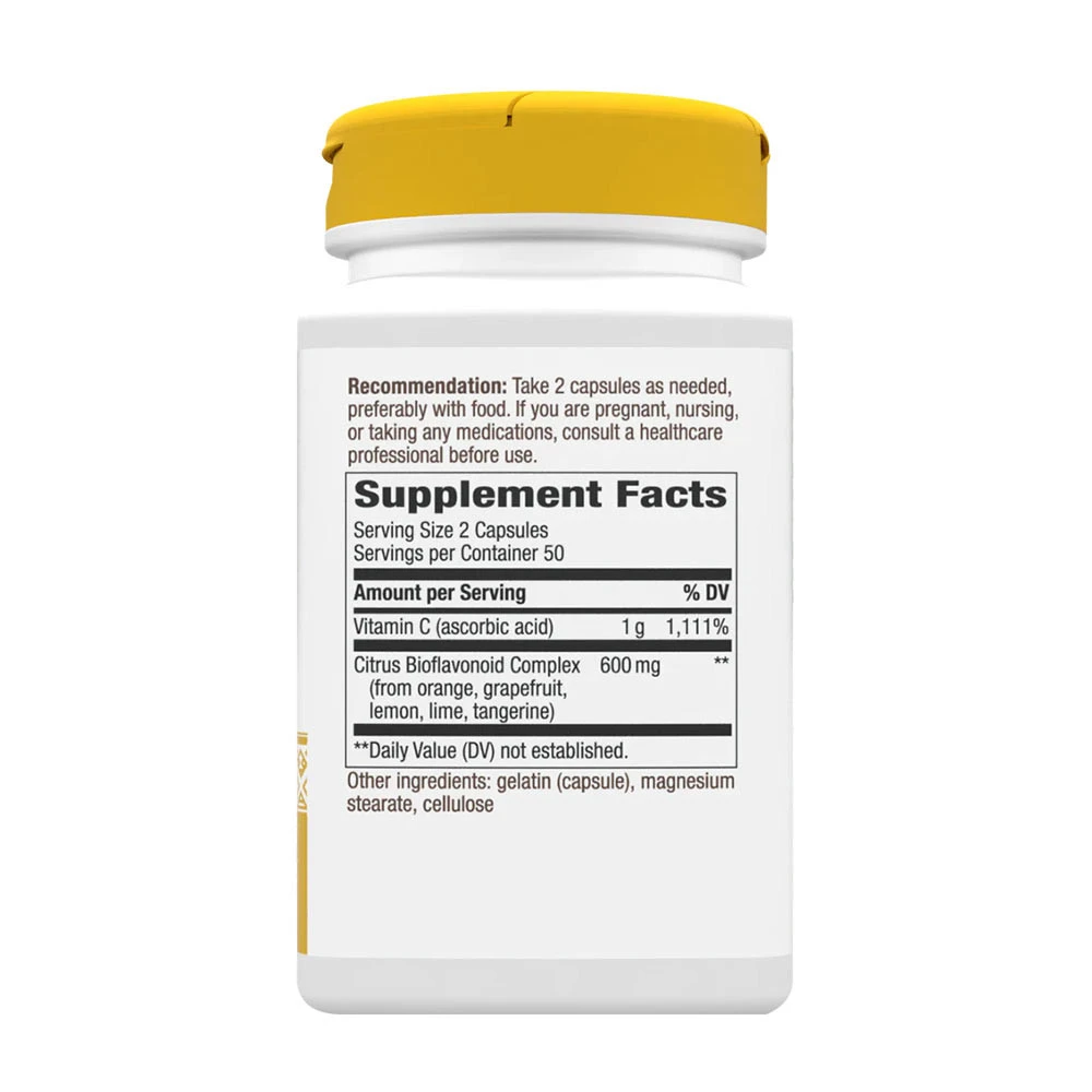 Nature's Way - Vitamin C s bioflavonoidy (100 kapslí) - Obrázek 2