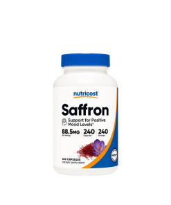 Nutricost Saffron Extract Capsules (240 Capsules)