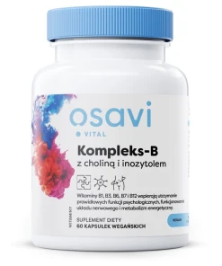 OSAVI B-Complex with choline & inositol (60 vcaps) - Eco Supplements CZ