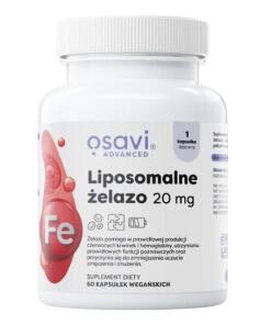 OSAVI Liposomal Iron 20 mg (60 caps)