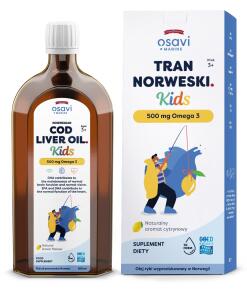 OSAVI Norwegian Cod Liver Oil for Kids