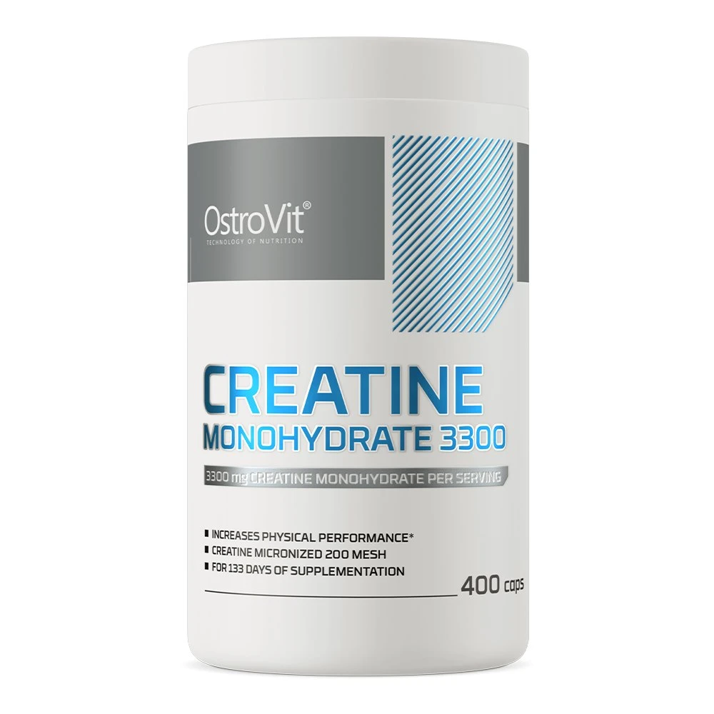OSTROVIT Creatine Monohydrate 3300 mg (400 caps) - Eco Supplements CZ