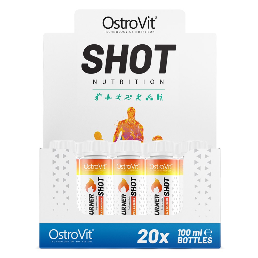 OSTROVIT Fat Burner Shot without caffeine (20 x 100 ml)