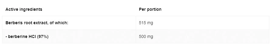 OstroVit Berberin HCl 97 % (90 kapslí) - Obrázek 2