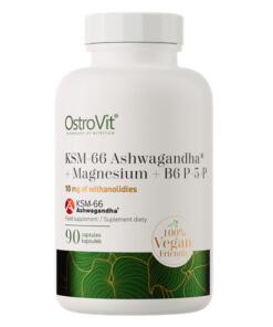 Ostrovit KSM-66 Ashwagandha® + Magnesium + B6 P-5-P (90 Veg Capsules)