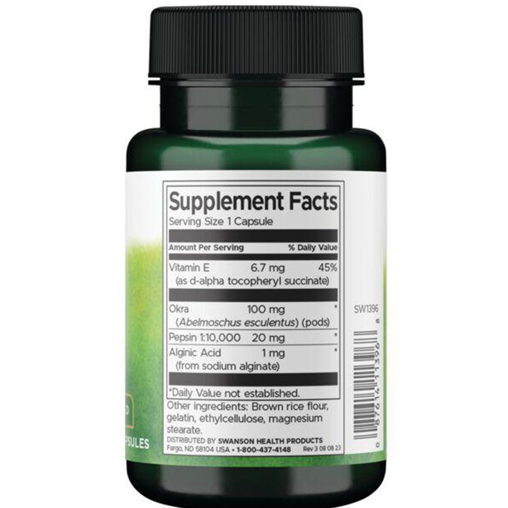 Okra Pepsin - 90 kapslí - Obrázek 3