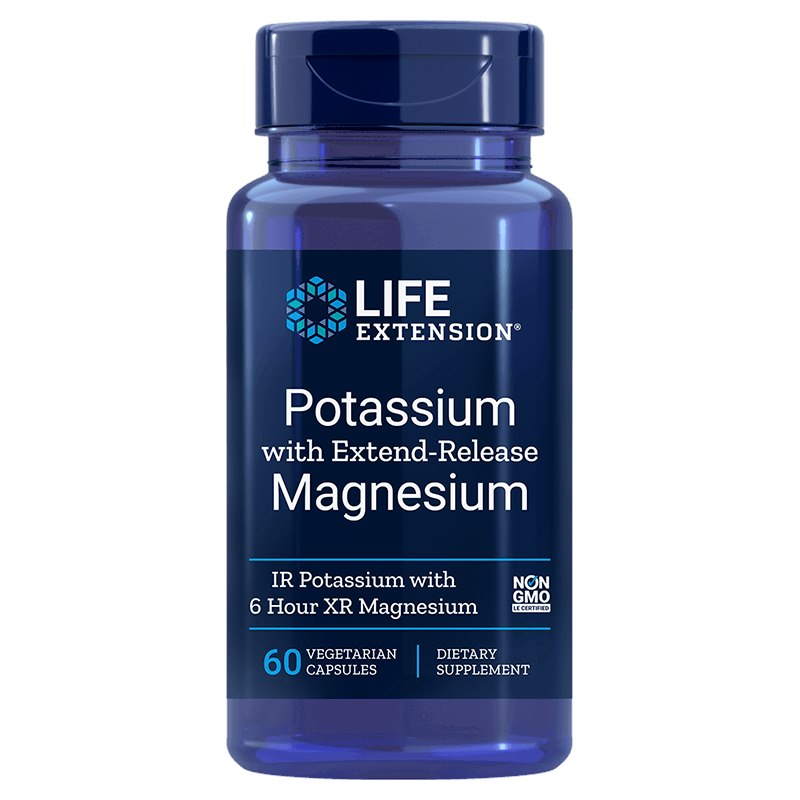 Potassium with Extend-Release Magnesium - 60 vcaps