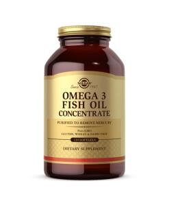 SOLGAR Omega 3 - Fish Oil Concentrate (120 caps)