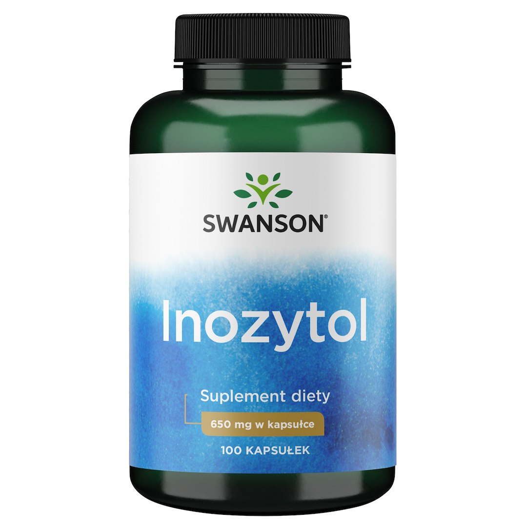 SWANSON Inozytol 650mg 100kaps