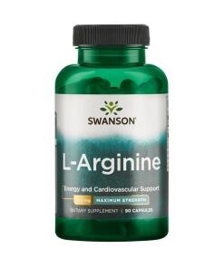 SWANSON L-arginina forte 850mg 90 kaps