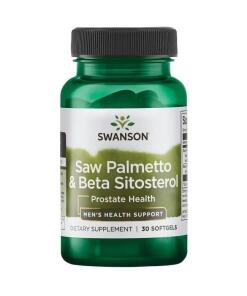 SWANSON Saw Palmetto + Beta-Sitosterol 30vcaps