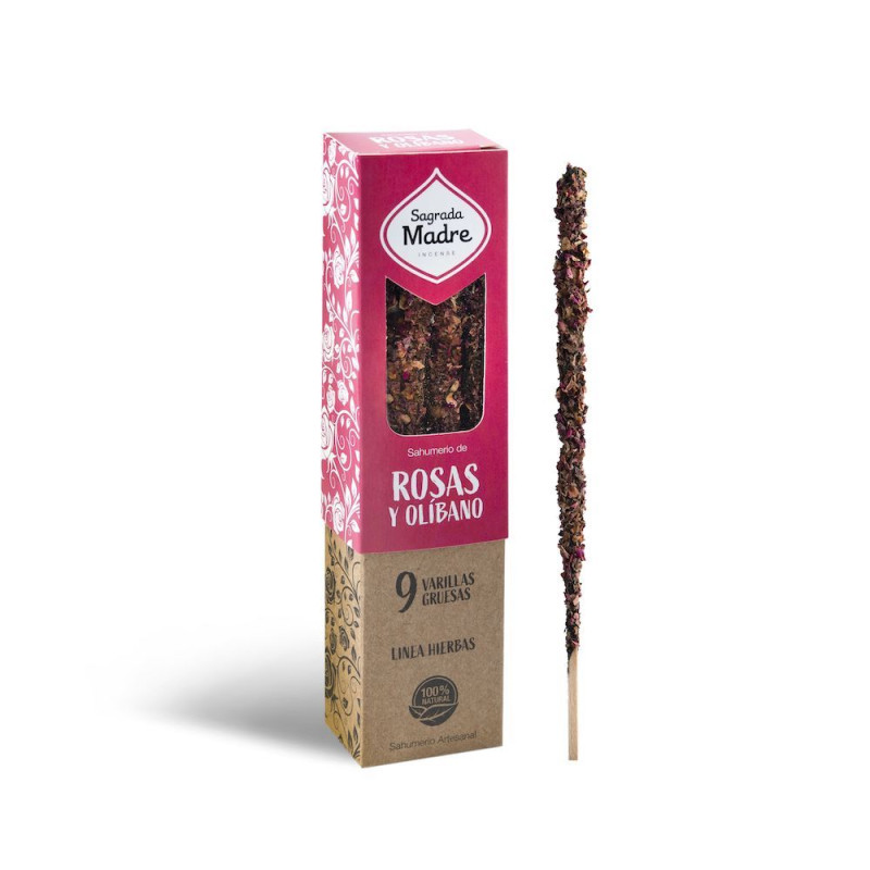 Sagrada Madre - Kadidlo s růžemi a olibanem