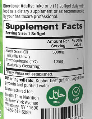 500mg - 360 softgels