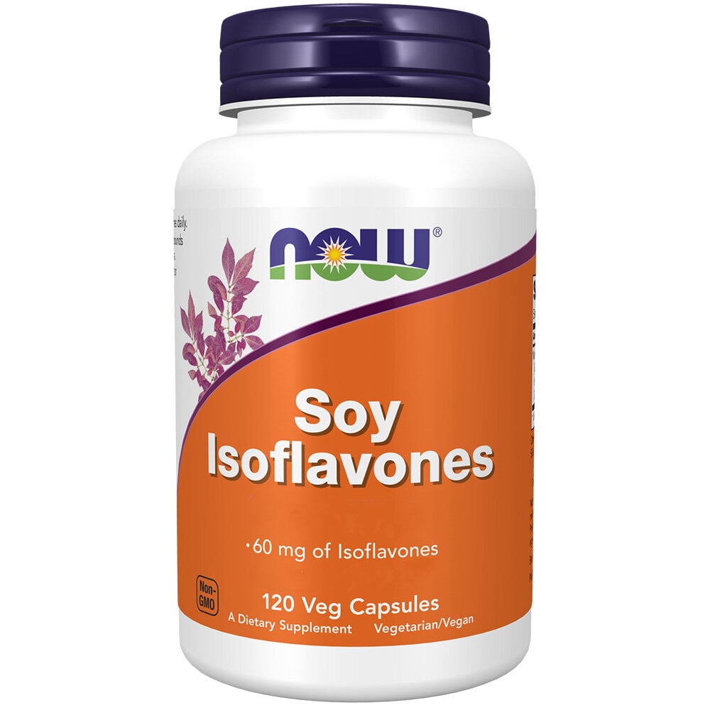 NOW Foods Soy Isoflavones 120 Kapsle - Obrázek 2