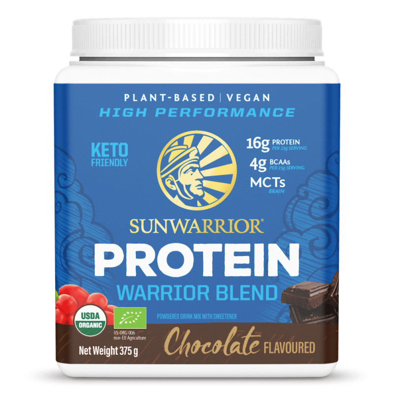 Sunwarrior - Økologisk Proteinblanding Chokolade 375g