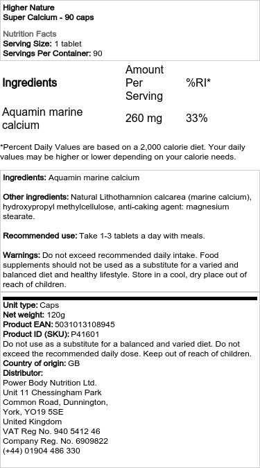 Super vápník - 90 kapslí - Obrázek 2