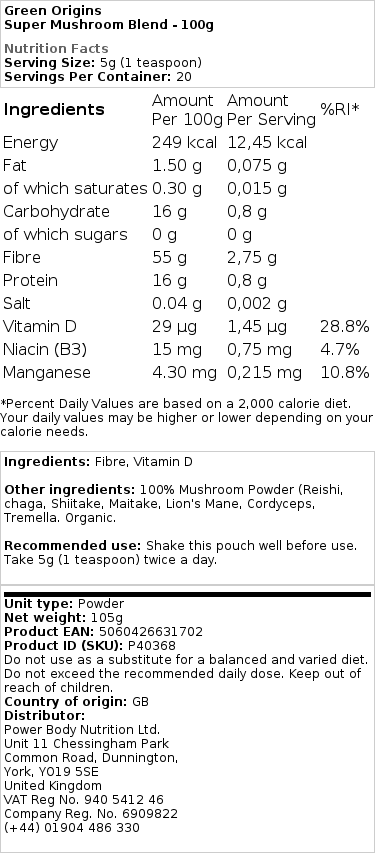 Super směs hub - 100g - Obrázek 2