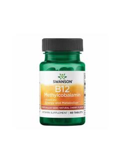 Swanson Vitamin B12 Methylcobalamin (60 Tablets) - Eco Supplements CZ
