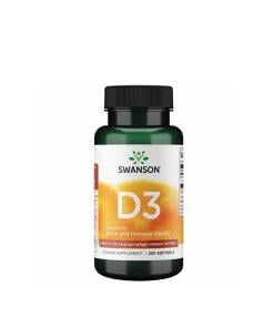 Swanson Vitamin D3 (250 Softgels) - Eco Supplements CZ