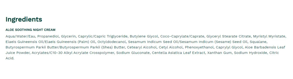 The Body Shop - Noční krém s aloe vera (50 ml) - Obrázek 2