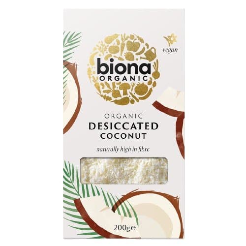 Tørret kokosnød - 200 g